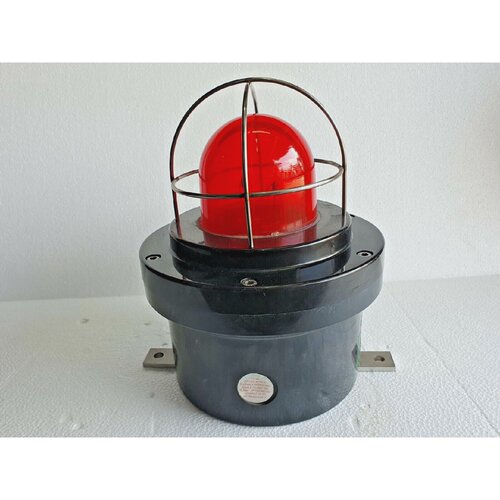 MEDC XB12 XENON BEACON 21 JOULE RED 110 Volt ATEX Ex Weather