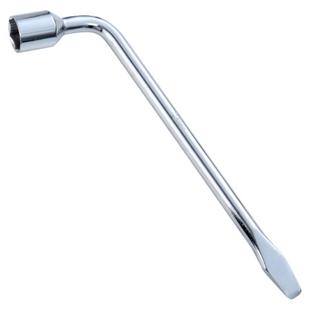 汽车轮胎扳手L型套筒板子省力拆卸多功能扁头撬杠换胎工具17/24mm