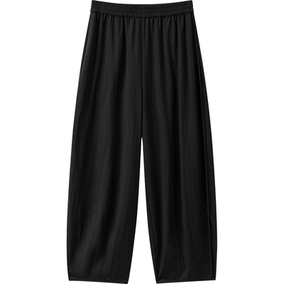 播商场同款松弛感轻薄休闲裤女夏季新款慵懒长裤BDS2KD2492