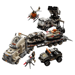 儿童玩具车男孩3到6岁导弹军工汽车运输拖车大号益智2026新款礼物