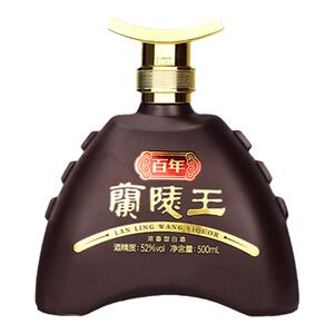 兰陵500mL*6黑色设计白酒52度