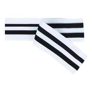 7CM宽衣服加宽侧边条黑白条纹横弹运动裤卫衣瘦了加肥装饰条辅料