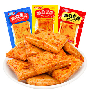 南北特嫩Q豆腐干麻辣零食手磨嫩豆干小包装休闲食品解馋小吃香辣