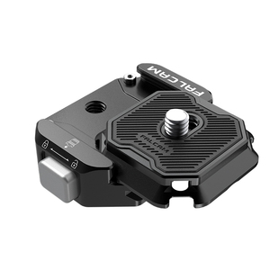 FALCAM小隼F38快装板相机微单单反通用智云大疆云台稳定器三脚架Gopro运动阿卡快拆板系统转换底座拓展配件