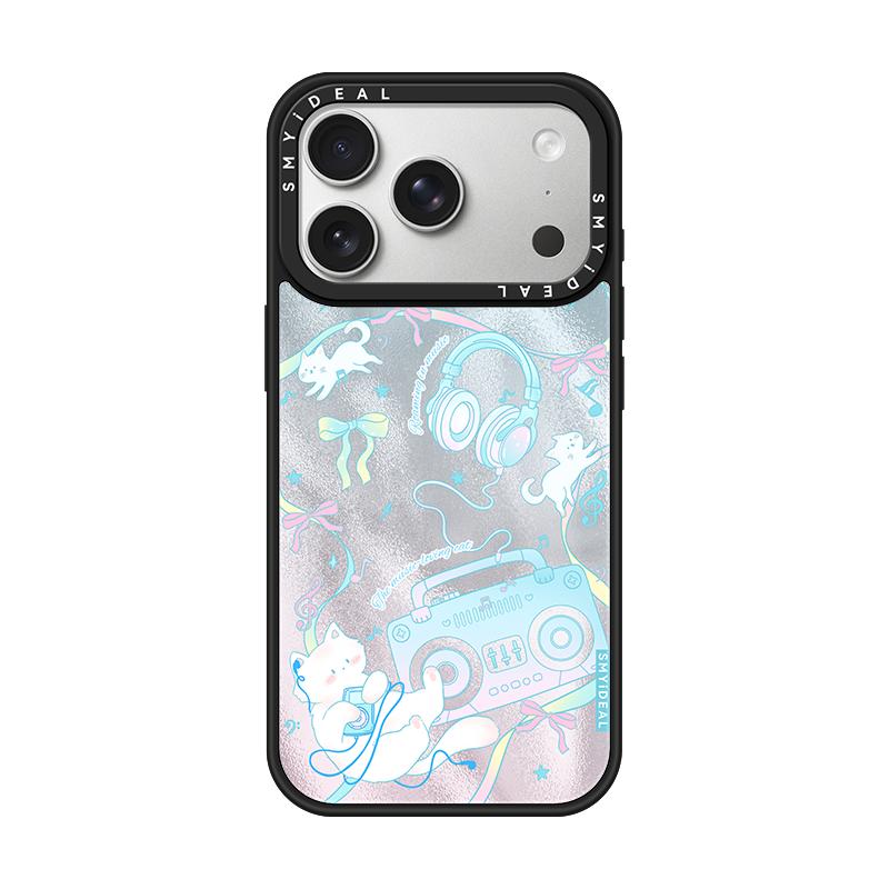 SMYIDEAL思茉伊适用苹果17手机壳磁吸iphone17新款18promax不会撞13小众15外壳16波漾音乐猫咪ip14超好看独特