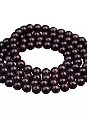 印度小叶紫檀手串108颗佛珠男女手链2.0老料黑檀香木质念珠檀木