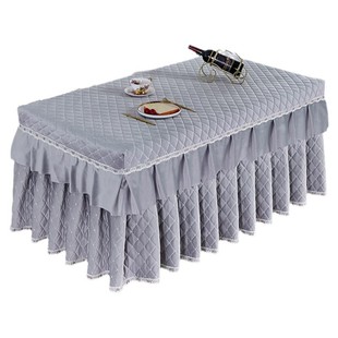 烤火桌子罩套加绒加厚烤火桌布罩套子麻将机电烤炉罩套长方形新款