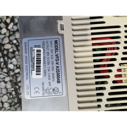 议价变频器VFD-V  A2S0004B，220V0.4KW拆机