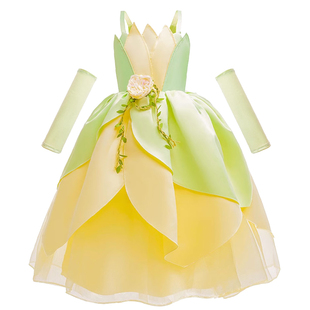 儿童蒂安娜公主裙Cosplay装扮服 绿野仙踪扮演服饰连衣裙子礼服