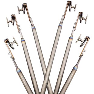 亚钛鑫钛挂具阳极氧化飞巴用加速导电钛钩导电杆氧化挂具