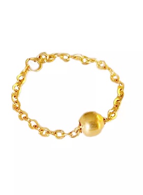 HuoTing钛钢高保色戒指防过敏