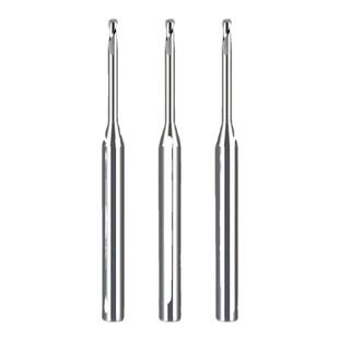 55度铝用深沟球刀微小径加长刃钨钢球头铣刀长颈避空深沟球形铣刀