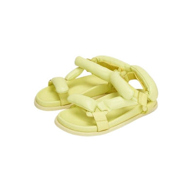 JNBY牛皮革凉鞋简约女鞋