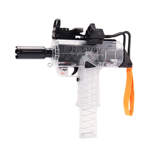 森柏龙UZI乌兹电动连发软弹枪高射速冲锋枪SMG软蛋男孩玩具儿童