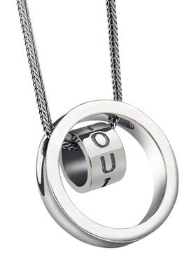 s925纯银复古泰银男女love戒指圈