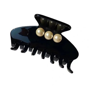 亚力家山大同款经典简约醋酸豹纹发抓夹时尚百搭精致抓夹优雅发饰