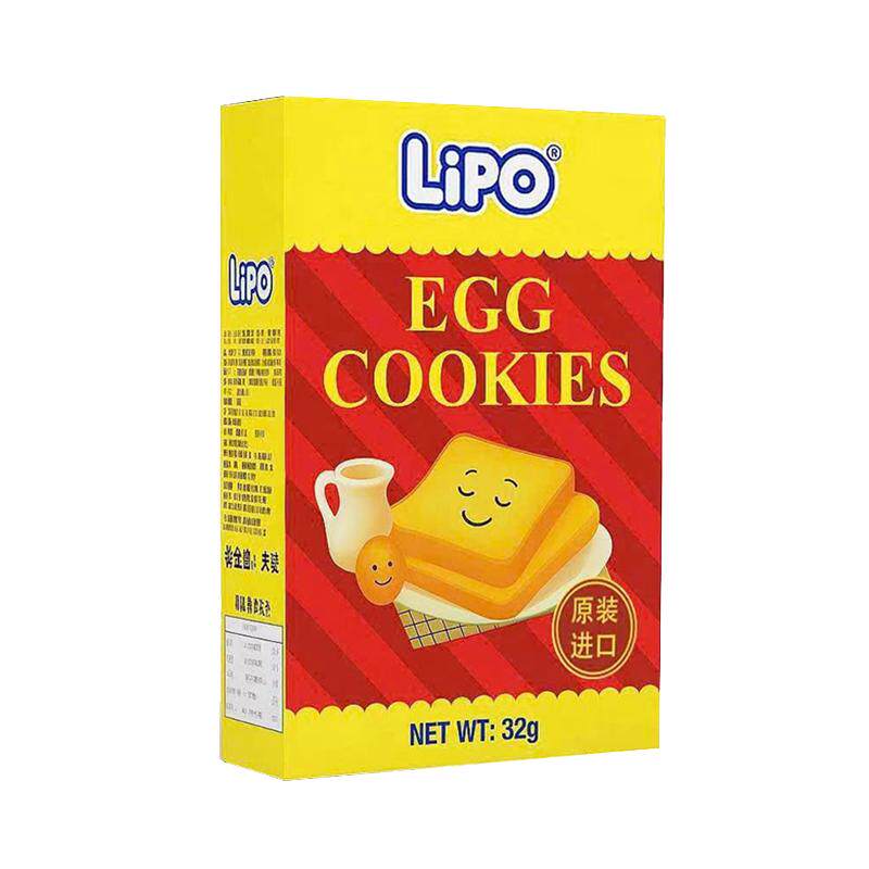 Lipo面包干32g原装进口喜铺专供
