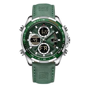 Naviforce领翔手表新款男士多功能运动夜光秒表LED学生潮流电子表