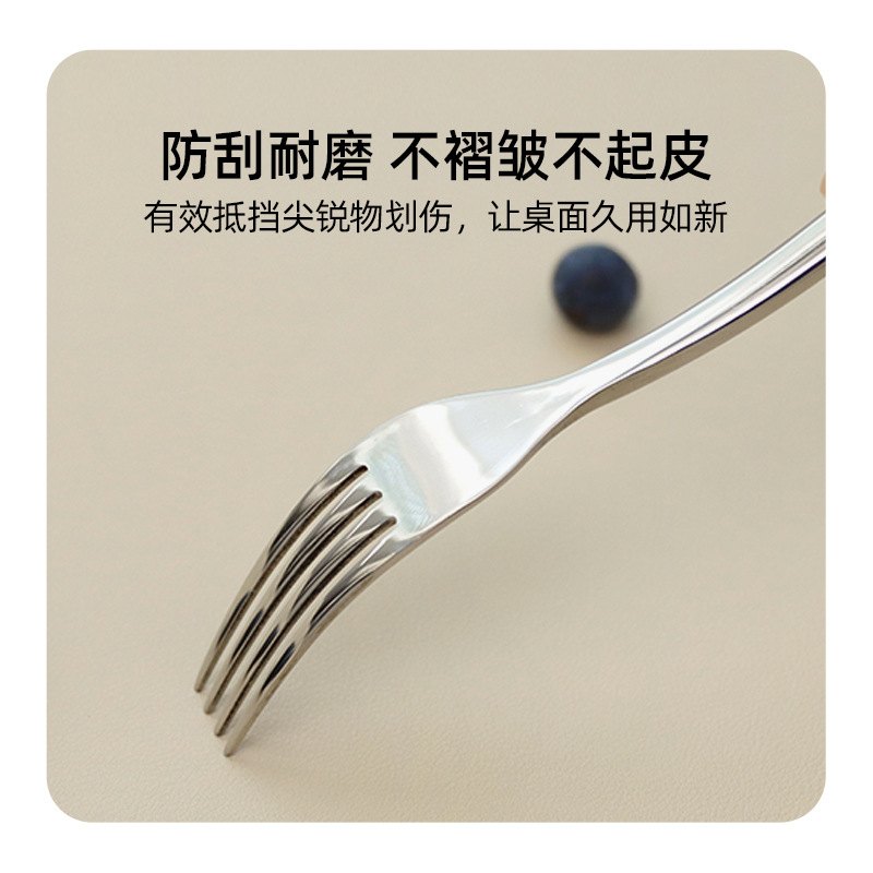 梳妆台桌垫轻奢高级垫子美甲宿舍桌面书桌感防水大学生皮革化妆布