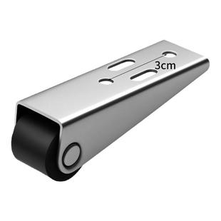 门导轨平推伸缩轮推拉门下垂滑轮轨道底轮静音万向支撑承重导向轮