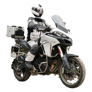 GSADV适用杜卡迪Multistrada揽途V2S三箱护杠边尾箱不锈钢保险杠