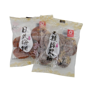 西湖梅园日式梅饼无核陈皮梅蓝莓片青芒果片黄桃干话梅果脯小零食