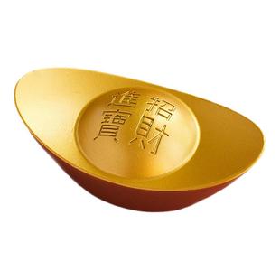 金元宝瓜子花生保色实心仿真迷你小元宝diy配件18k沙金算盘小摆件