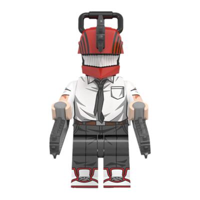 中国积木拼插玩具6-17岁电锯人