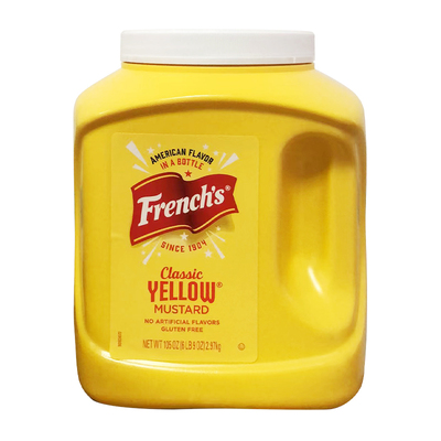 旗牌黄芥末酱2.97kg热狗汉堡