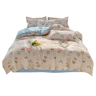 被套单件纯棉全棉单独150x200x230磨毛被单宿舍单人被罩180x220cm