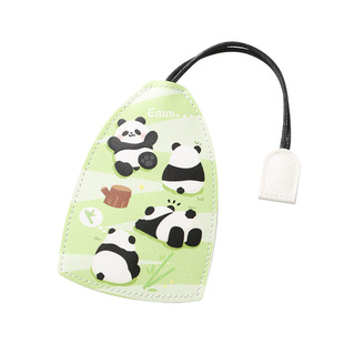 创意抽拉式电动车汽车钥匙包皮套钥匙扣保护壳锁匙包女款收纳敞口