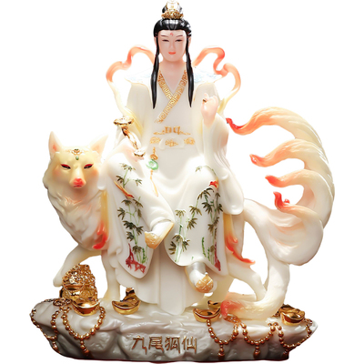 【非遗大师】精雕九尾狐像