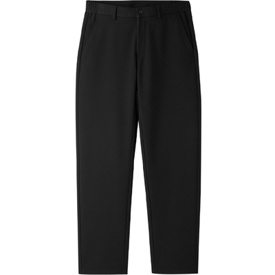 海澜之家时尚精致绣花休闲裤男