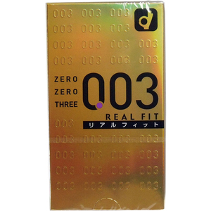 日本原版冈本OK 003 黄金真贴身超薄安全套避孕套10只装无储精囊