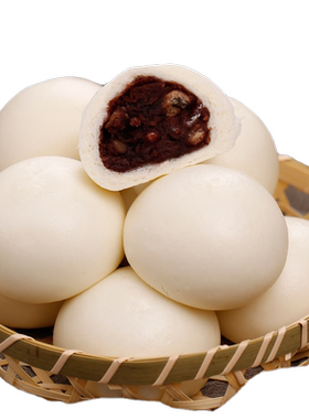在旗红豆包420g速冻早餐面点食品