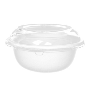 麦小盒一次性圆形纸浆打包盒芋泥冰沙碗绵绵冰刨冰碗冰激凌碗环保