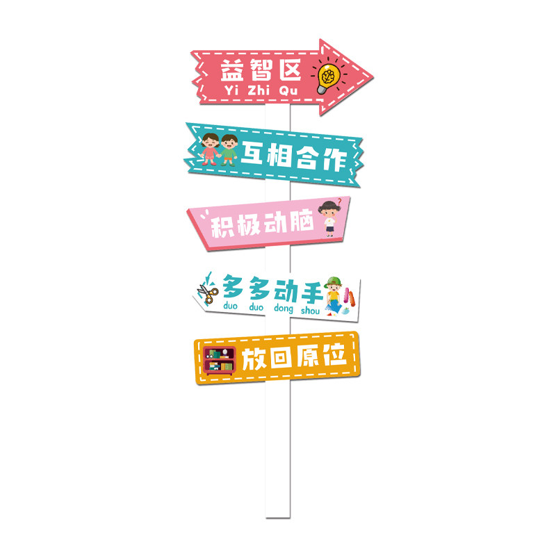 幼儿园区域角环创材料成品