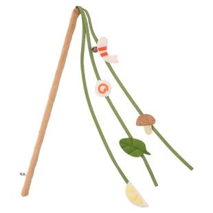 福丸面条逗猫棒耐咬猫咪玩具自嗨解闷神器带铃铛猫玩具猫咪用品