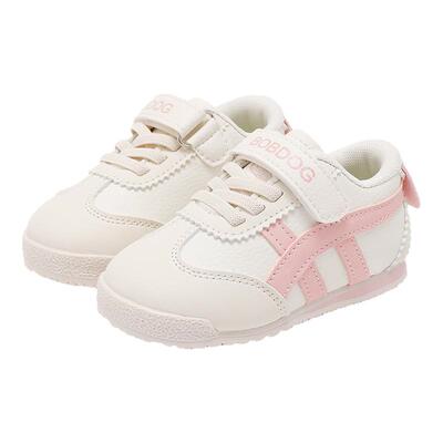 巴布豆童鞋女童鞋子2026新款春季宝宝女孩软底鞋一岁儿童学步鞋男