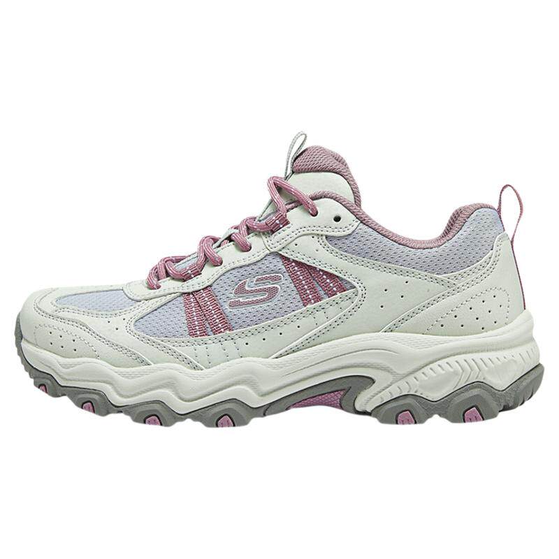 Skechers斯凯奇云野鞋春夏季女鞋跑步鞋厚底增高休闲运动户外登山