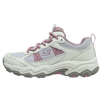 Skechers斯凯奇云野鞋春夏季女鞋跑步鞋厚底增高休闲运动户外登山