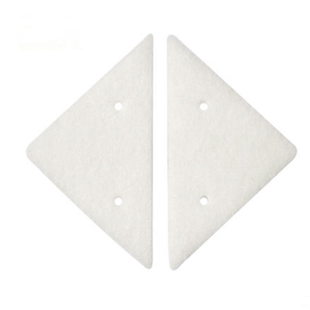 擦玻璃神器窗器配件 擦玻璃器百洁布棉片 双面擦玻璃清洁棉百洁布