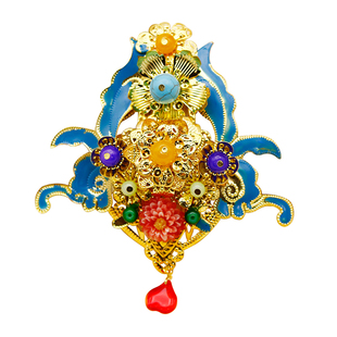 古装头饰男女发饰发型点彩头冠发束装饰古典cos假发造型舞台演出