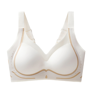 军训专用运动防震内衣女青少年高中大学生无痕收副乳矫正定型内衣