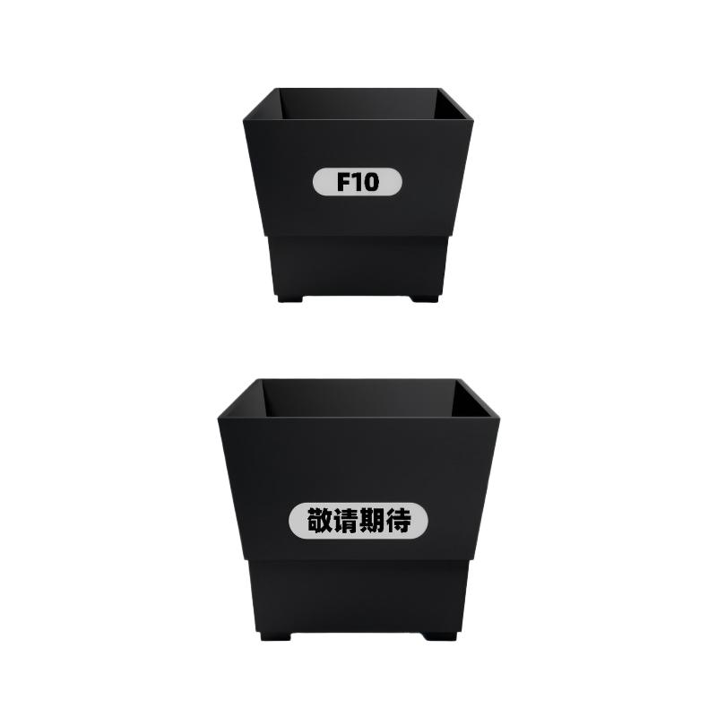 windpotF系列小黑方花盆小花盆