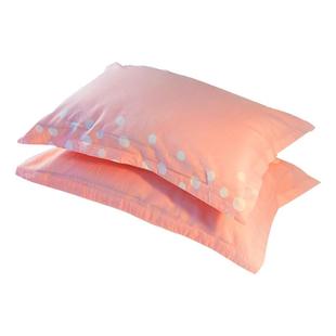 枕套一对装纯棉100%全棉儿童成人枕芯外套单人整头74x48cm枕头套