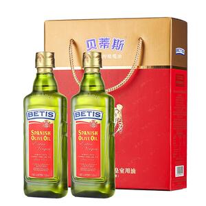 贝蒂斯特级初榨橄榄油500ML*2礼盒装西班牙原装进口食用油送礼装