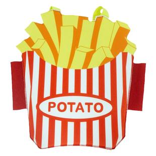 万圣节派对搞笑cosplay热狗食物墨西哥番茄酱薯条寿司爆米花服装