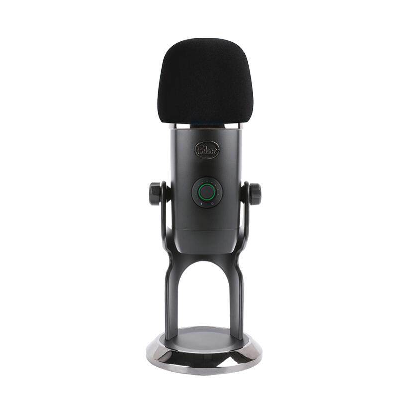 Blue Yeti x雪怪麦克风话筒套双层防喷罩防喷网海绵防风毛麦咪罩