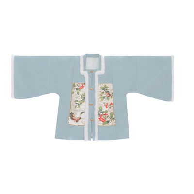 洛花赋春意闹明制汉服女方领琵琶对襟袖马面裙拜年服冬款加绒套装